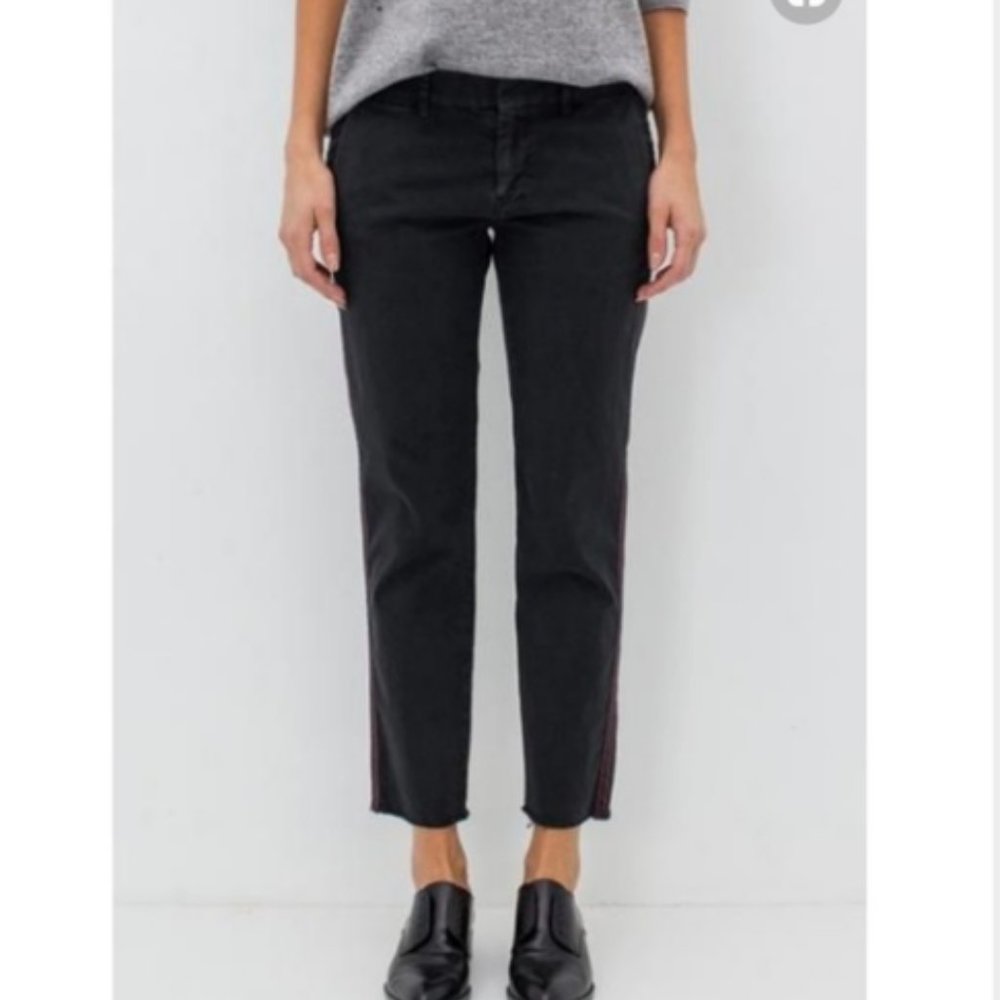 Nili Lotan East Hampton Pant with Red Tape